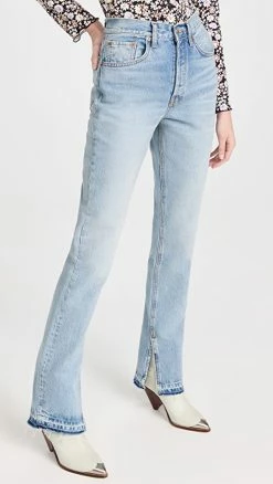 Top 10 ❤️ RE/DONE 70S High Rise Rigid Skinny Boot Opal Indigo 🎉