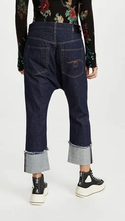 Best reviews of ⭐ R13 Tailored Drop 👖 Jeans Indigo Rinse 🧨 -BAUM UND PFERDGARTEN SHOP rthir2111611c66 1629472672424 2 0. UX540 . QL90