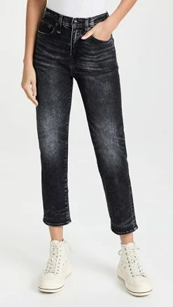 Coupon 👍 R13 Shelley Slim Morrison Black Pants ⌛