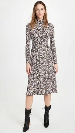 Wholesale 😍 Sea Carson Floral Long Sleeve 👗 Dress Multi 👍