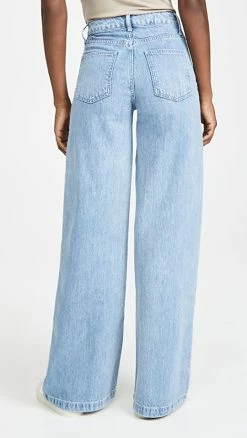 Brand new 💯 Triarchy High Rise Wide Leg 👖 Jeans Light Indigo ⌛ -BAUM UND PFERDGARTEN SHOP triar3000011362 q2 2 0. UX540 . QL90