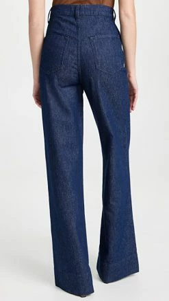 Best deal ⌛ Triarchy Ms. Onassis High Rise Wide Leg 👖 Jeans Dark Indigo ✔️ -BAUM UND PFERDGARTEN SHOP triar3005211675 1661294715808 2 0. UX540 . QL90