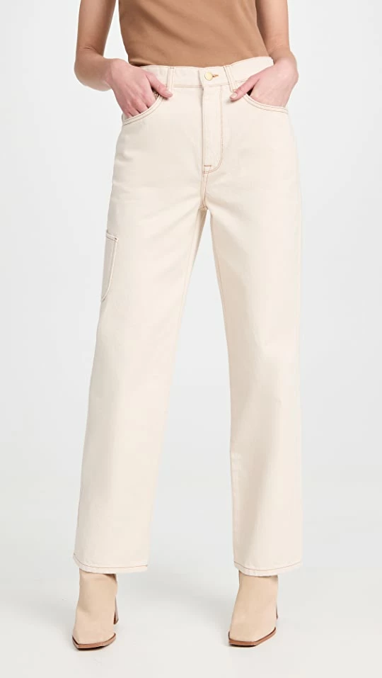 Brand new ๐ Triarchy Ms. Klieo High Rise Baggy Cargo ๐ Jeans Off White ๐ 3 Brand new ๐ Triarchy Ms. Klieo High Rise Baggy Cargo ๐ Jeans Off White ๐