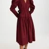 Best Sale 🥰 Ulla Johnson Althea 👗 Dress Bordeaux ✨