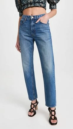 Buy 💯 Ulla Johnson The Daphne 👖 Jeans Danube Medium Indigo Wash ⭐