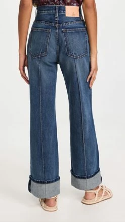 Flash Sale 👏 Ulla Johnson The Genevieve 👖 Jeans Danube Dark Indigo Wash 🥰 -BAUM UND PFERDGARTEN SHOP ullaj219781e3a0 1660575689404 2 0. UX540 . QL90