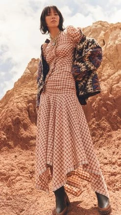 Coupon ⭐ Ulla Johnson Isobel 👗 Dress Sunrise ✔️