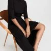 Coupon 🔔 Vince Elbow Sleeve Turtleneck 👗 Dress Black 😀 -BAUM UND PFERDGARTEN SHOP vince517251cd2d 1659464360416 2 0. UX540 . QL90