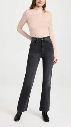 Brand new ⭐ Wandler Rose 👖 Jeans Black Stone ✔️