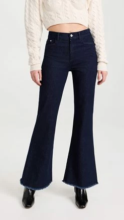 Deals 👍 Wandler Daisy Flare 👖 Jeans Rinse 🎉