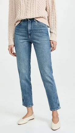 Buy ๐ Wrangler Mom ๐ Jeans Forget Me Not โญ