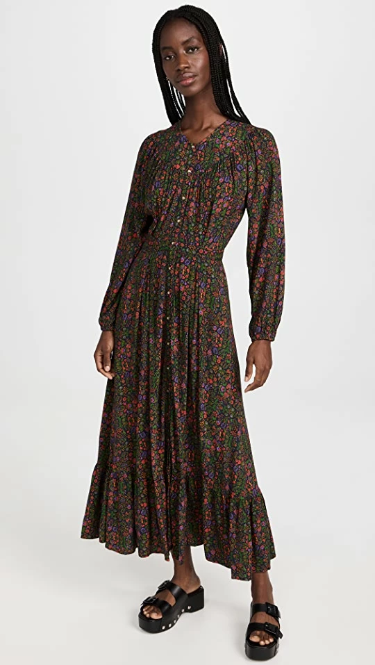 Coupon 🔥 XIRENA Esme 👗 Dress Navy Floral 🤩 3 Coupon 🔥 XIRENA Esme 👗 Dress Navy Floral 🤩